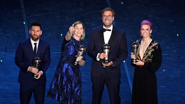 Messi y Rapinoe encabezan la lista de nominados al Balón de Oro Messi y Rapinoe encabezan la lista de nominados al Balón de Oro