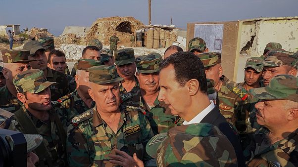 İdlib'i ziyaret eden Esad: 'Erdoğan bir hırsız ve şu an bizim topraklarımızı çalıyor' İdlib'i ziyaret eden Esad: 'Erdoğan bir hırsız ve şu an bizim topraklarımızı çalıyor'