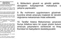 Türkiye ile Rusya arasında imzalanan 10 maddelik Suriye mutabakatında neler var?