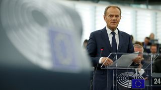 Brexit delay formally adopted says Tusk as he bids goodbye to 'British friends'