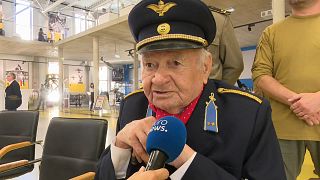 Messerschmitt-Pilot Endre Franko (96) hat das Fliegen im Blut