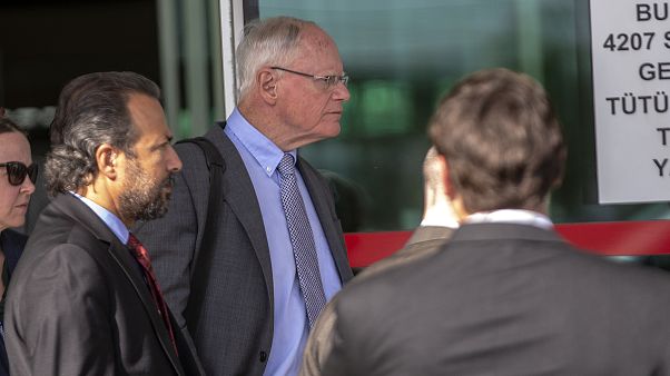 ABD'nin Suriye Özel Temsilcisi James Jeffrey, Ankara'ya geldi. ( Ali Balıkçı - Anadolu Ajansı ) ABD'nin Suriye Özel Temsilcisi James Jeffrey, Ankara'ya geldi. ( Ali Balıkçı - Anadolu Ajansı )