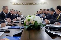 السيسي يلتقي بوتين في سوتشي خلال فعاليات أول قمة إفريقية -روسية