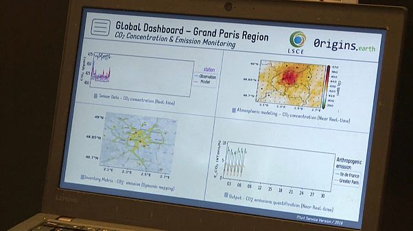 Des capteurs à Paris pour mesurer en continu les émissions de CO2 Des capteurs à Paris pour mesurer en continu les émissions de CO2