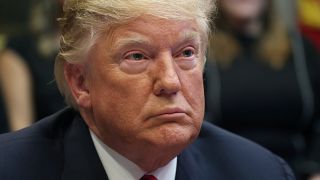 U.S. President Donald Trump at the White House in Washington, D.C., U.S. October 18, 2019.