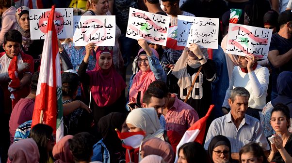 Lebanon protests: are bots fuelling counter demonstrations? Lebanon protests: are bots fuelling counter demonstrations?