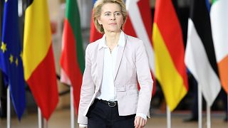 La présidente élue de la Commission européenne Ursula von der Leyen