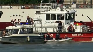 Rescuers in Hungary find body 100 km from scene of Danube boat tragedy