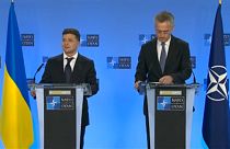 Ukraine's President Zelensky meets senior EU, NATO officials in Brussels