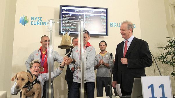 Marieke Vervoort nach ihrem Sieg 2012. Marieke Vervoort nach ihrem Sieg 2012.