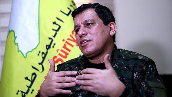 ABD'li senatörler SDG lideri Mazlum Kobani'yi Kongre'de ağırlamak için vize talep etti ABD'li senatörler SDG lideri Mazlum Kobani'yi Kongre'de ağırlamak için vize talep etti