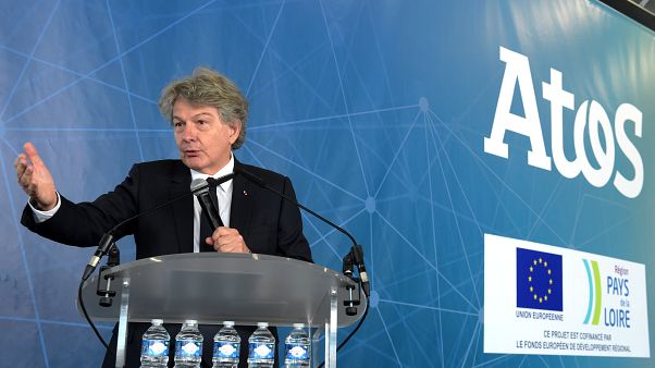 Après un camouflet, E.Macron propose Thierry Breton comme commissaire européen Après un camouflet, E.Macron propose Thierry Breton comme commissaire européen