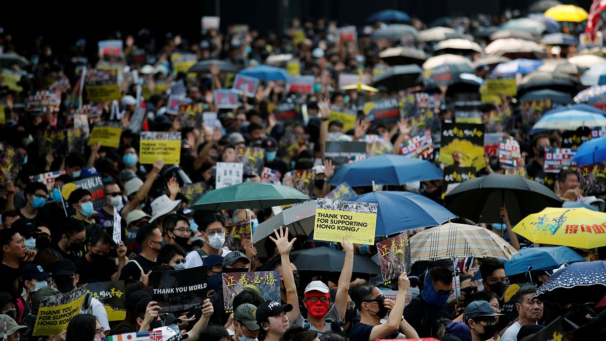 Hong Konglular bu kez Katalonya için meydanlara inecek