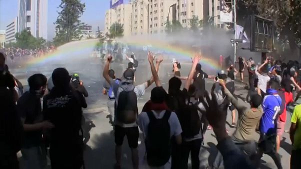 Νέες διαδηλώσεις και επεισόδια στη Χιλή Νέες διαδηλώσεις και επεισόδια στη Χιλή
