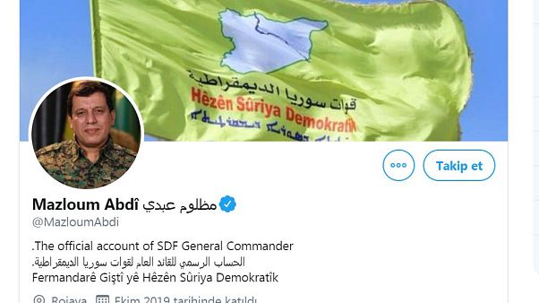 Twitter, Mazlum Kobani'nin hesabını 'mavi tik' ile onayladı Twitter, Mazlum Kobani'nin hesabını 'mavi tik' ile onayladı