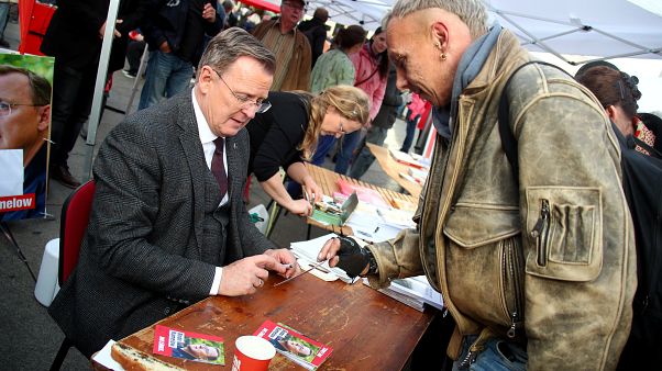 Landtagswahl in Thüringen: Keine Mehrheit in Sicht Landtagswahl in Thüringen: Keine Mehrheit in Sicht