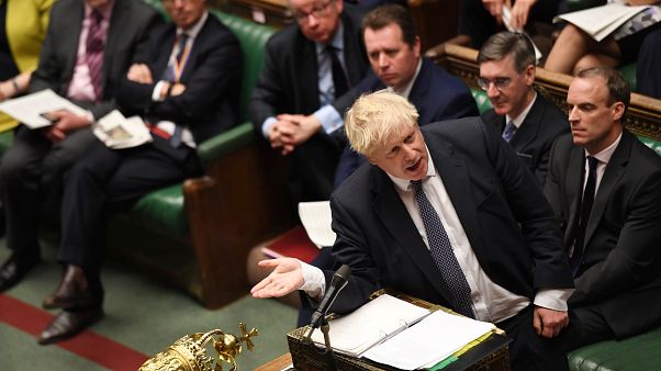 Still there: Brexit protesters outside Britain's House of Commons Still there: Brexit protesters outside Britain's House of Commons