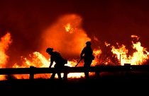 9500 Hektar verbrannt: weiter Feuergefahr in Kalifornien