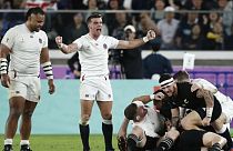 Inglaterra gana a los All Blacks en el Mundial de Rugby