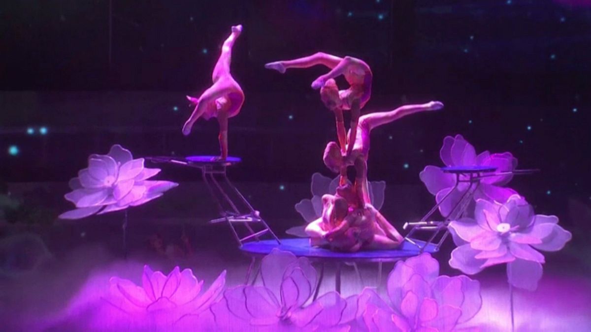 برترین‌های سیرک آکروباتیک در جشنواره «ووجائو» چین