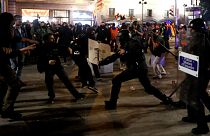 شلیک پلیس به جدایی‌طلبان کاتالونیا؛ ۶ تن در بارسلون مجروح شدند