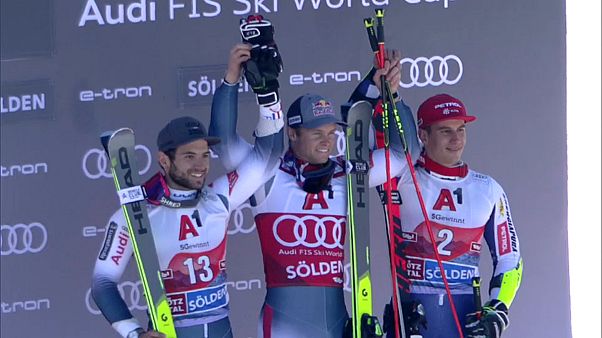 Alexis Pinturault gewinnt Weltcup-Auftakt in Sölden Alexis Pinturault gewinnt Weltcup-Auftakt in Sölden