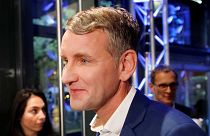 Björn Höcke, tête de liste de l'Afd en Thuringe, le 27 octobre 2019