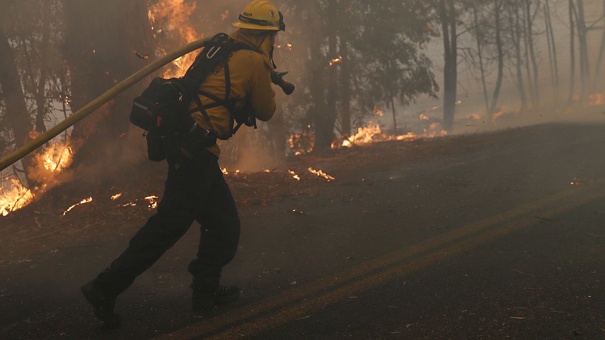 شاهد: حرائق مدمرة في كاليفورنيا والولاية تعلن حالة الطوارئ