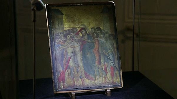 Firenzei meste műve lógott a főzőlap felett Firenzei meste műve lógott a főzőlap felett