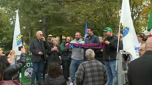 Im "roten" Umbrien: Lega vorn Im "roten" Umbrien: Lega vorn