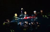 Serbest dalış dünya rekortmeni Ercümen'den bir rekor daha 