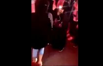 صورة ملتقطة من مقطع الفيديو المتداول على مواقع التواصل الاجتماعي 