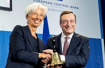 Bce: Draghi passa il testimone a Lagarde. Gli omaggi dei leader europei