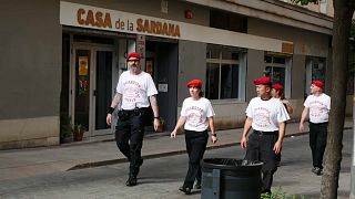Les "Anges Gardiens" en patrouille à Barcelone