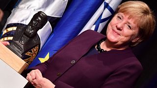 Merkel zsidó származású magyarról elnevezett díjat kapott