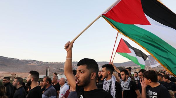 مرشّحون ديمقراطيون يتعهّدون بالضغط على إسرائيل لقيام دولة فلسطينية مرشّحون ديمقراطيون يتعهّدون بالضغط على إسرائيل لقيام دولة فلسطينية