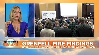 Leaked report condemns firefighters' response to Grenfell Tower fire