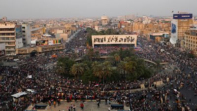 Ирак: протесты в Багдаде 