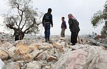 محلی که نیروهای آمریکایی در نزدیکی روستای باریشای سوریه عملیات خود را علیه رهبر داعش انجام دادند