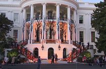 هالووین؛ ترامپ میزبان کودکان در لباس قهرمان‌های کارتونی در کاخ سفید