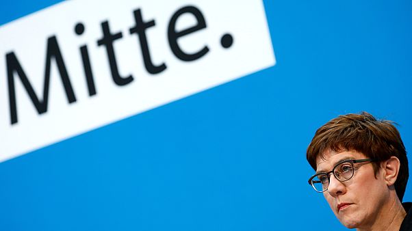 Annegret Kramp-Karrenbauer, a CDU elnöke Annegret Kramp-Karrenbauer, a CDU elnöke