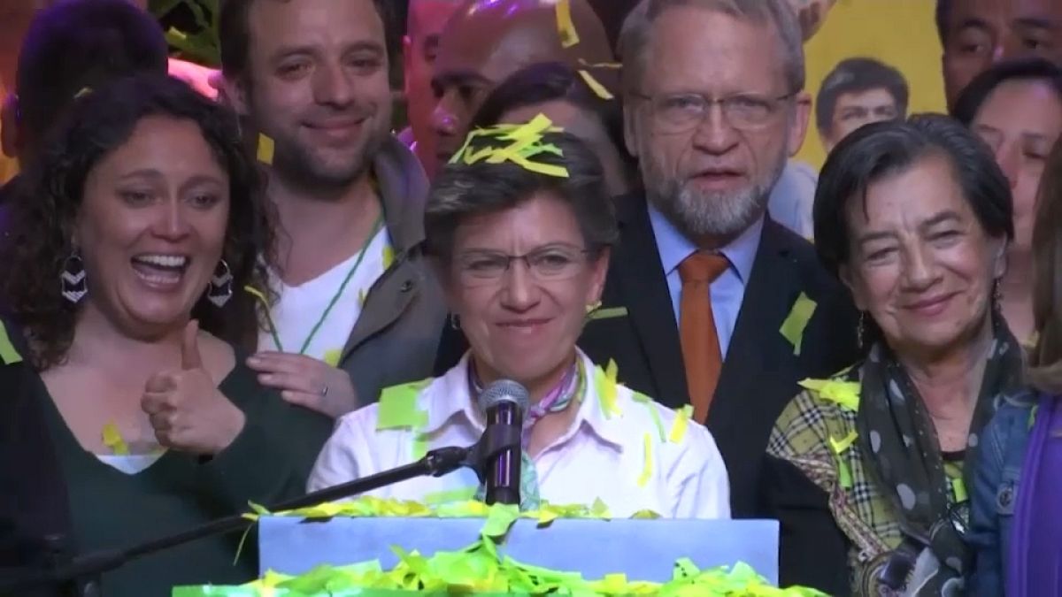 Une femme élue maire de Bogota pour la première fois en Colombie