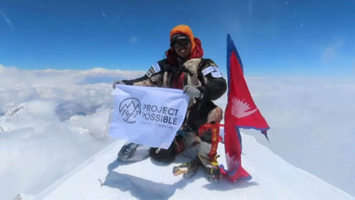 Nirmal Purja "roi de l'Himalaya" : 14 sommets de 8 000 m conquis en 6 mois