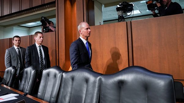 Boeing admite erros em congresso norte-americano Boeing admite erros em congresso norte-americano