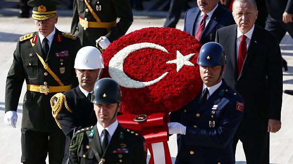 Erdoğan Cumhuriyet Bayramı kapsamında Anıtkabir'i ziyaret etti Erdoğan Cumhuriyet Bayramı kapsamında Anıtkabir'i ziyaret etti