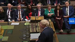 Screenshot: UK Prime Minister Boris Johnson adresses MPs on October 29, 2019