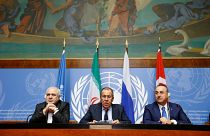 دیدار وزرای خارجه ایران، روسیه و ترکیه یک روز پیش از نشست قانون اساسی سوریه