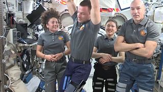 All-female spacewalk crew make history