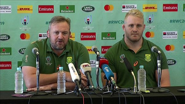 Südafrika erwartet England im Finale der Rugby-WM Südafrika erwartet England im Finale der Rugby-WM