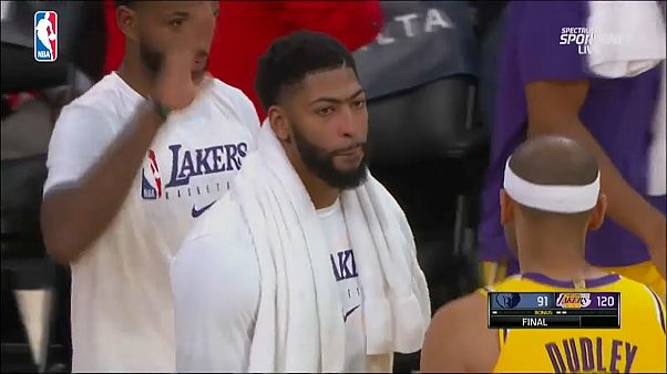 Triunfo de los Lakers en una noche inolvidable para Anthony Davis Triunfo de los Lakers en una noche inolvidable para Anthony Davis